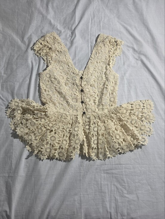 Alice + Olivia Tops - Vintage Alice + Olivia by Stacey Bendet Cotton Lace Blouse